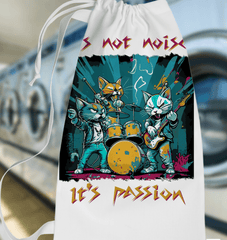 Music Is My Passion Laundry Bag - Beyond T-shirts