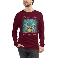 Music Is My Passion Unisex Long Sleeve Tee - Beyond T-shirts