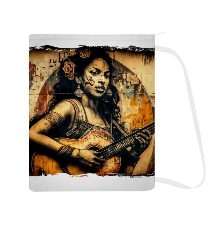 Music Speaks Guitar Roars Laundry Bag - Beyond T-shirts