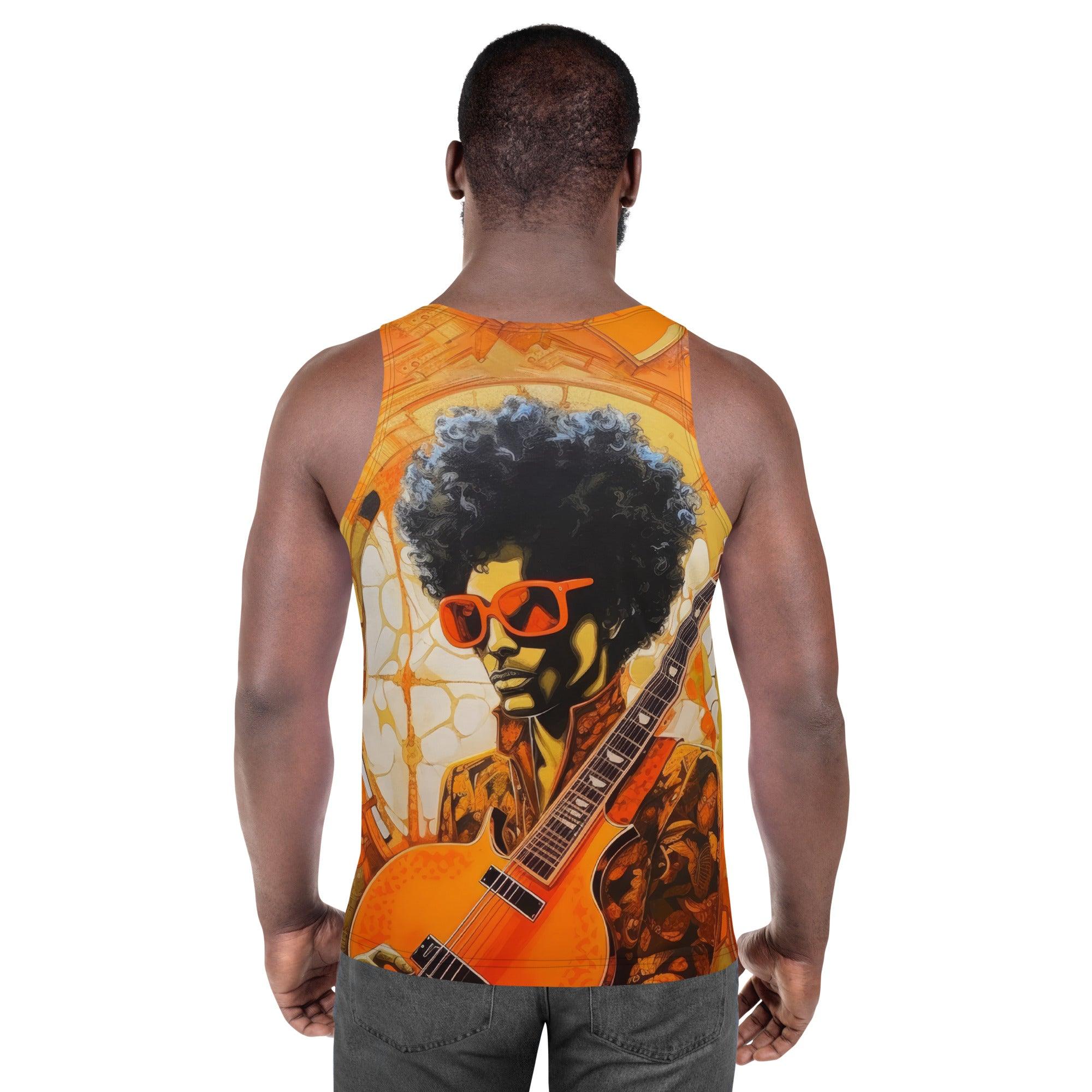 Unisex Tank Top with Music Theme