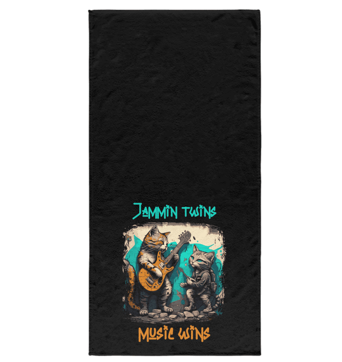 Music Wins Bath Towel - Beyond T-shirts