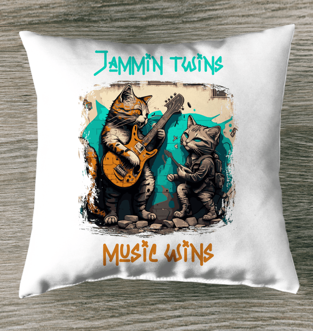 Music wins Indoor Pillow - Beyond T-shirts