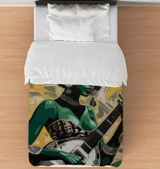 Musical Paintbrush Comforter Twin