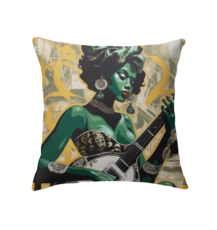 Musical Paintbrush Indoor Pillow Towel - Product Image