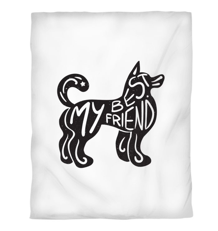 My Best Friend Duvet Cover - Beyond T-shirts