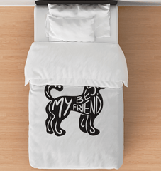 My Best Friend Duvet Cover - Beyond T-shirts