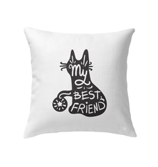 My Bestfriend Indoor Pillow - Beyond T-shirts