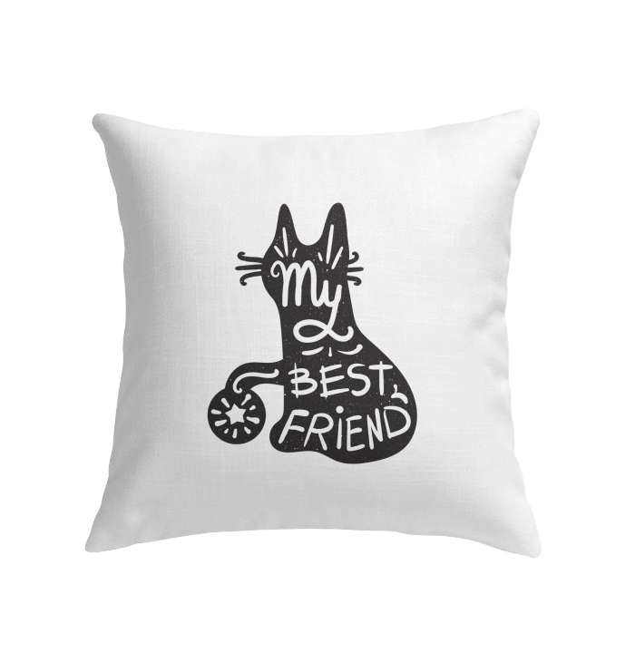 My Bestfriend Indoor Pillow - Beyond T-shirts