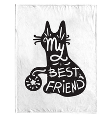 My Bestfriend Sherpa Blanket - Beyond T-shirts