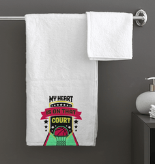 My Heart Bath Towel - Beyond T-shirts