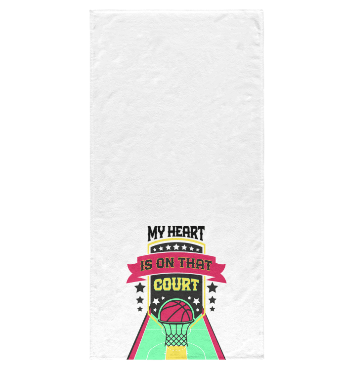 My Heart Bath Towel - Beyond T-shirts