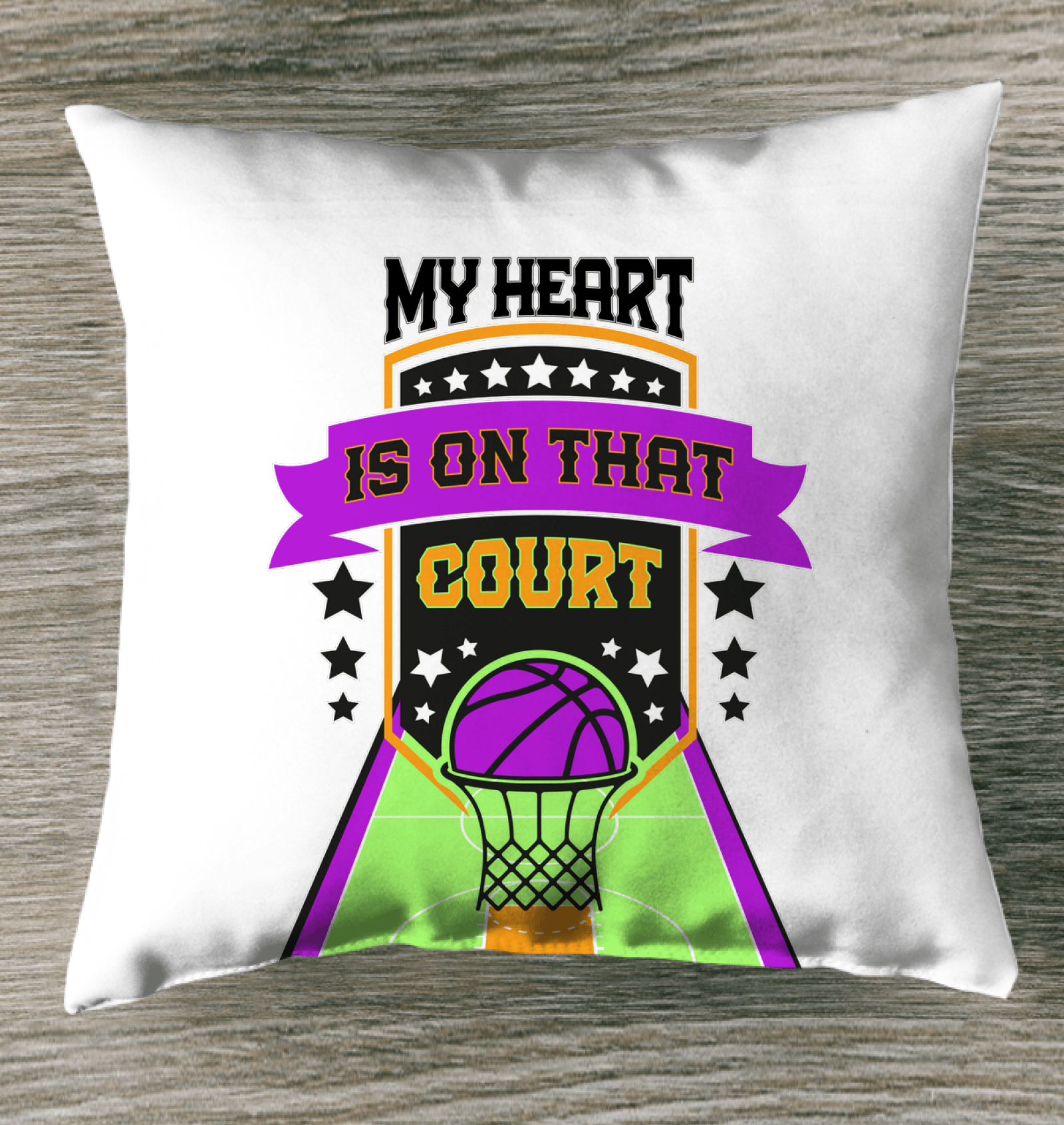 My Heart Indoor Pillow - Beyond T-shirts