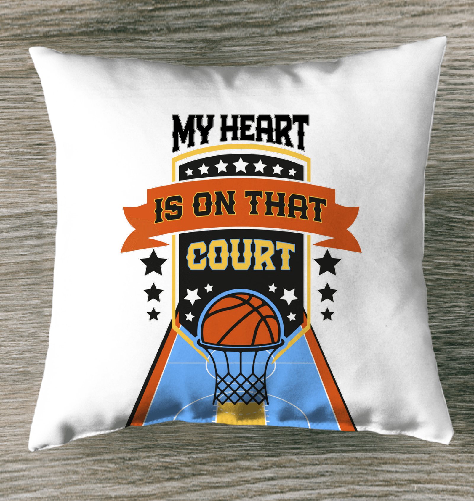 My Heart Indoor Pillow - Beyond T-shirts