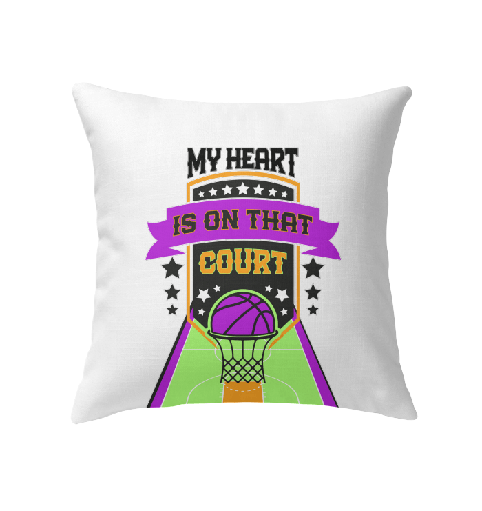 My Heart Indoor Pillow - Beyond T-shirts