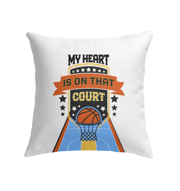 My Heart Indoor Pillow - Beyond T-shirts