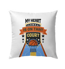 My Heart Outdoor Pillow - Beyond T-shirts