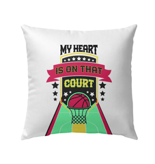 My Heart Outdoor Pillow - Beyond T-shirts