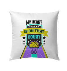 My Heart Outdoor Pillow - Beyond T-shirts