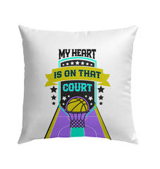 My Heart Outdoor Pillow - Beyond T-shirts