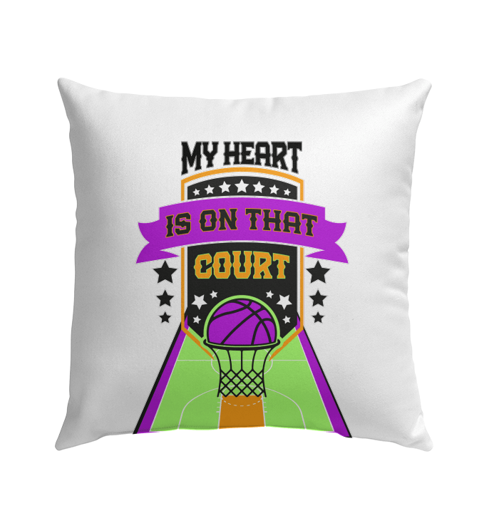 My Heart Outdoor Pillow - Beyond T-shirts