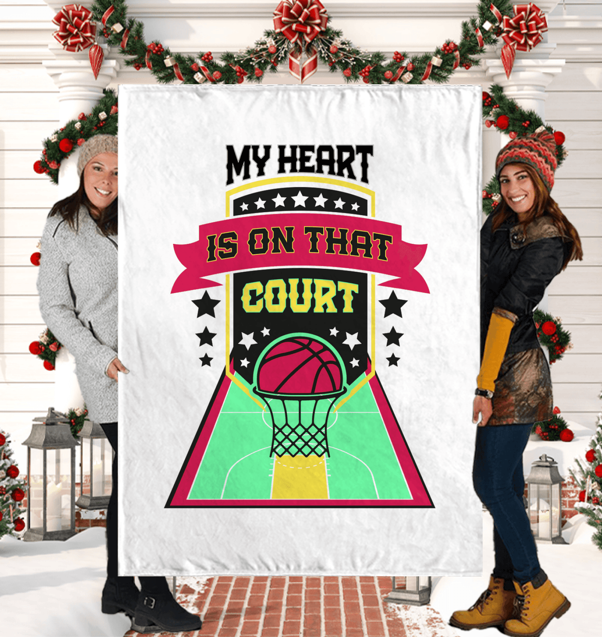 My Heart Sherpa Blanket - Beyond T-shirts