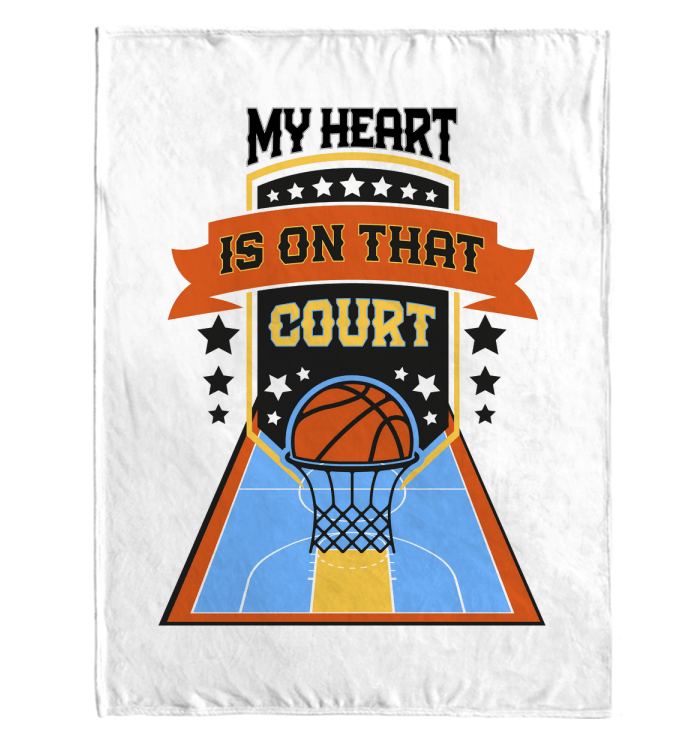 My Heart Sherpa Blanket - Beyond T-shirts