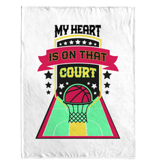 My Heart Sherpa Blanket - Beyond T-shirts