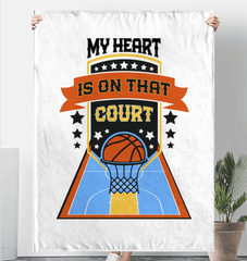 My Heart Sherpa Blanket - Beyond T-shirts