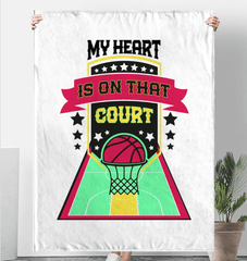 My Heart Sherpa Blanket - Beyond T-shirts