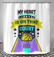 My Heart Shower Curtain - Beyond T-shirts