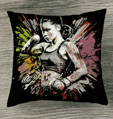 Grit to Gain Decor Pillow - Front View