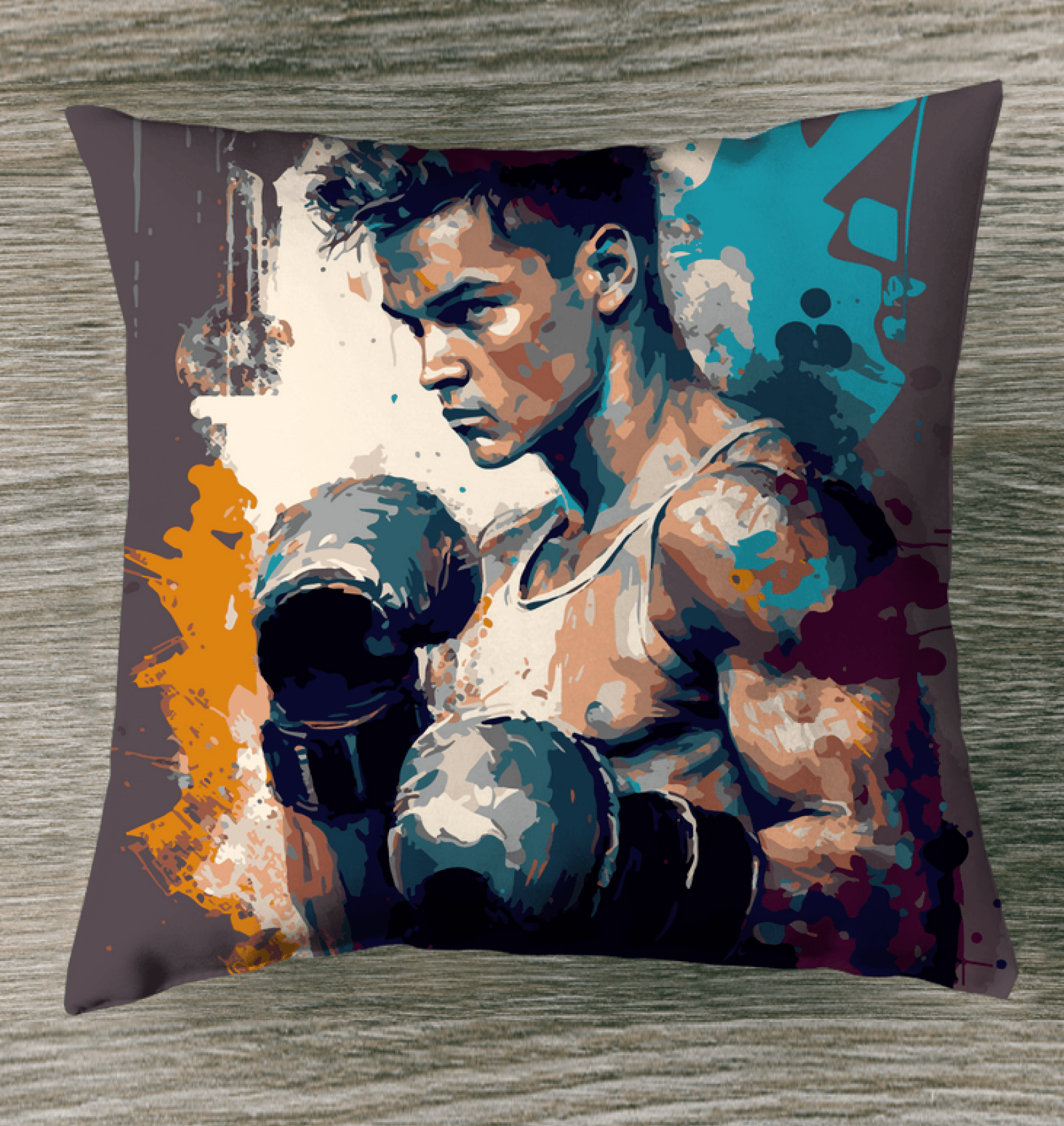 No Pain, No Gain Indoor Pillow | Motivational Home Decor