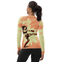 No Pain No Gain Women's Rash Guard - Beyond T-shirts