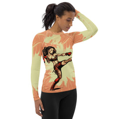 No Pain No Gain Women's Rash Guard - Beyond T-shirts