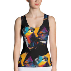 Noodling On The Keyboard Sublimation Cut & Sew Tank Top - Beyond T-shirts