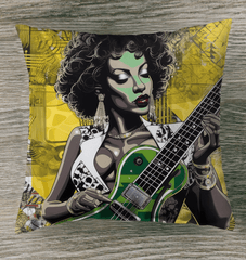 Cozy Home Decor - 'Nothing Like Playing Live' Pillow