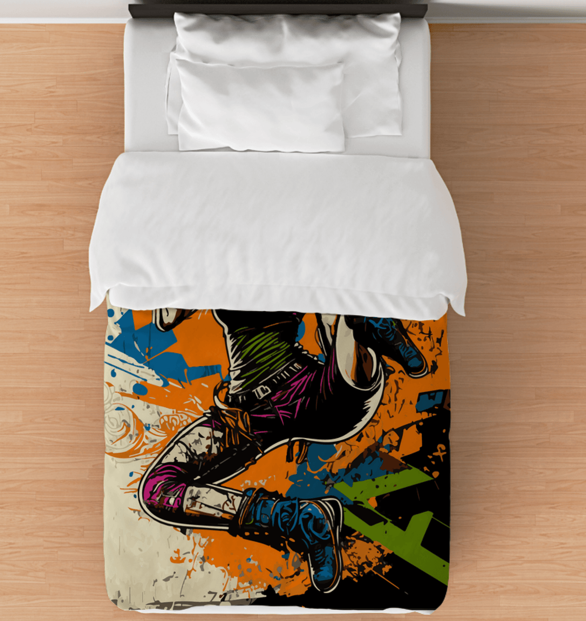 One Punch At A Time Duvet Cover - Beyond T-shirts