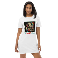 One Punch At A Time Organic Cotton T-shirt Dress - Beyond T-shirts