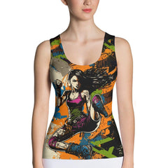 One Punch At A Time Sublimation Cut & Sew Tank Top - Beyond T-shirts