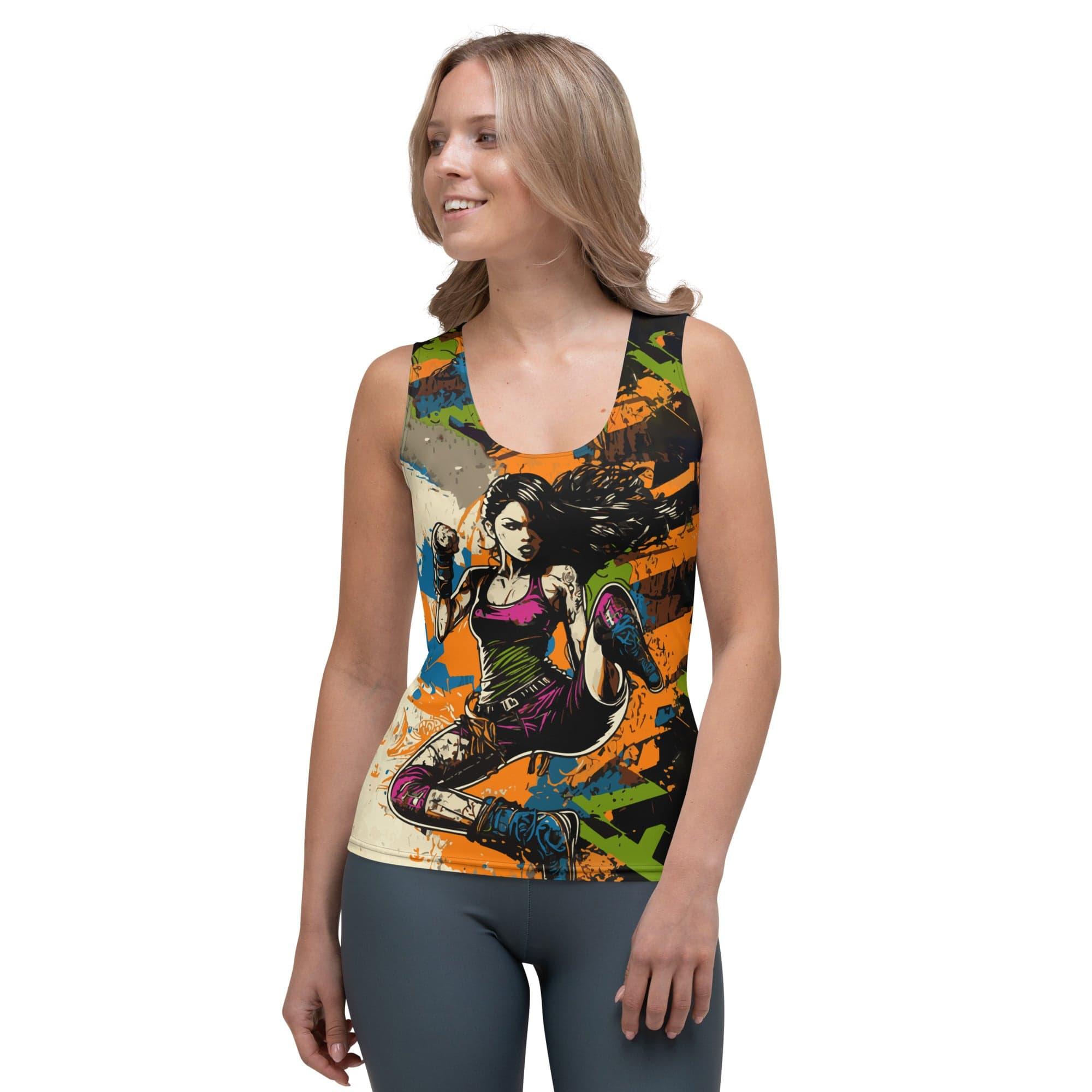 One Punch At A Time Sublimation Cut & Sew Tank Top - Beyond T-shirts