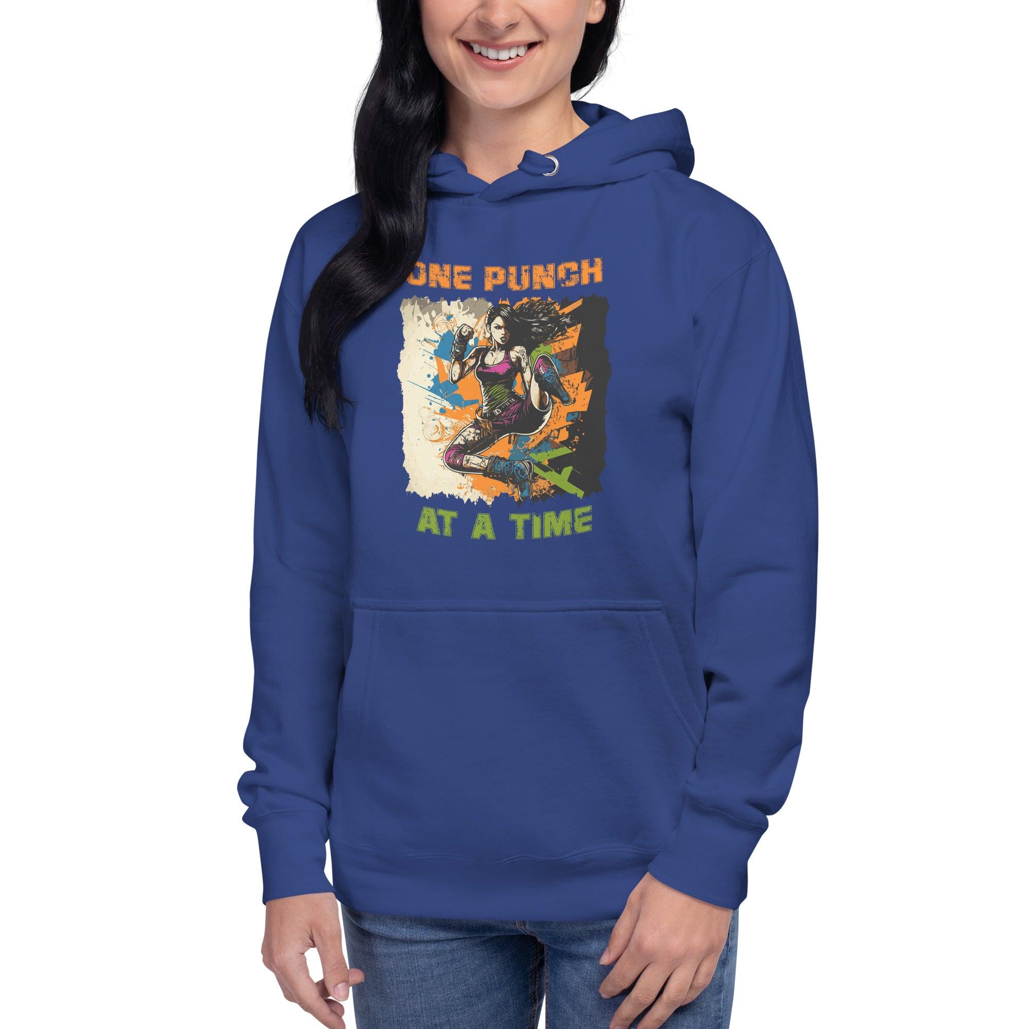 One Punch At A Time Unisex Hoodie - Beyond T-shirts