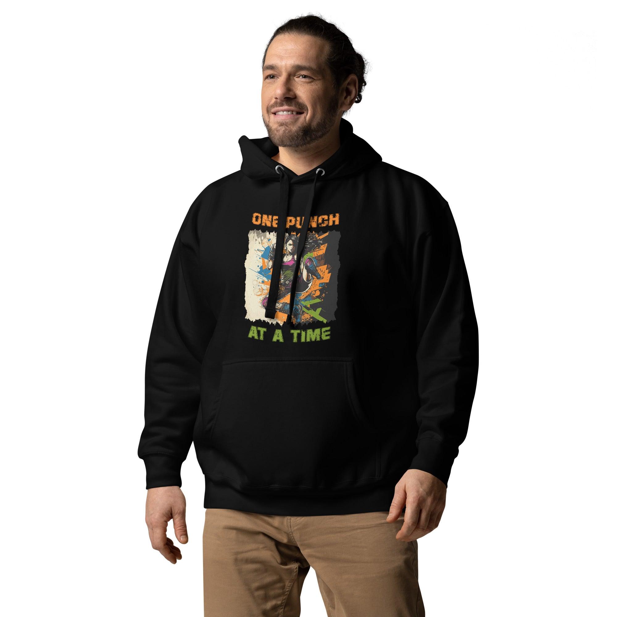 One Punch At A Time Unisex Hoodie - Beyond T-shirts