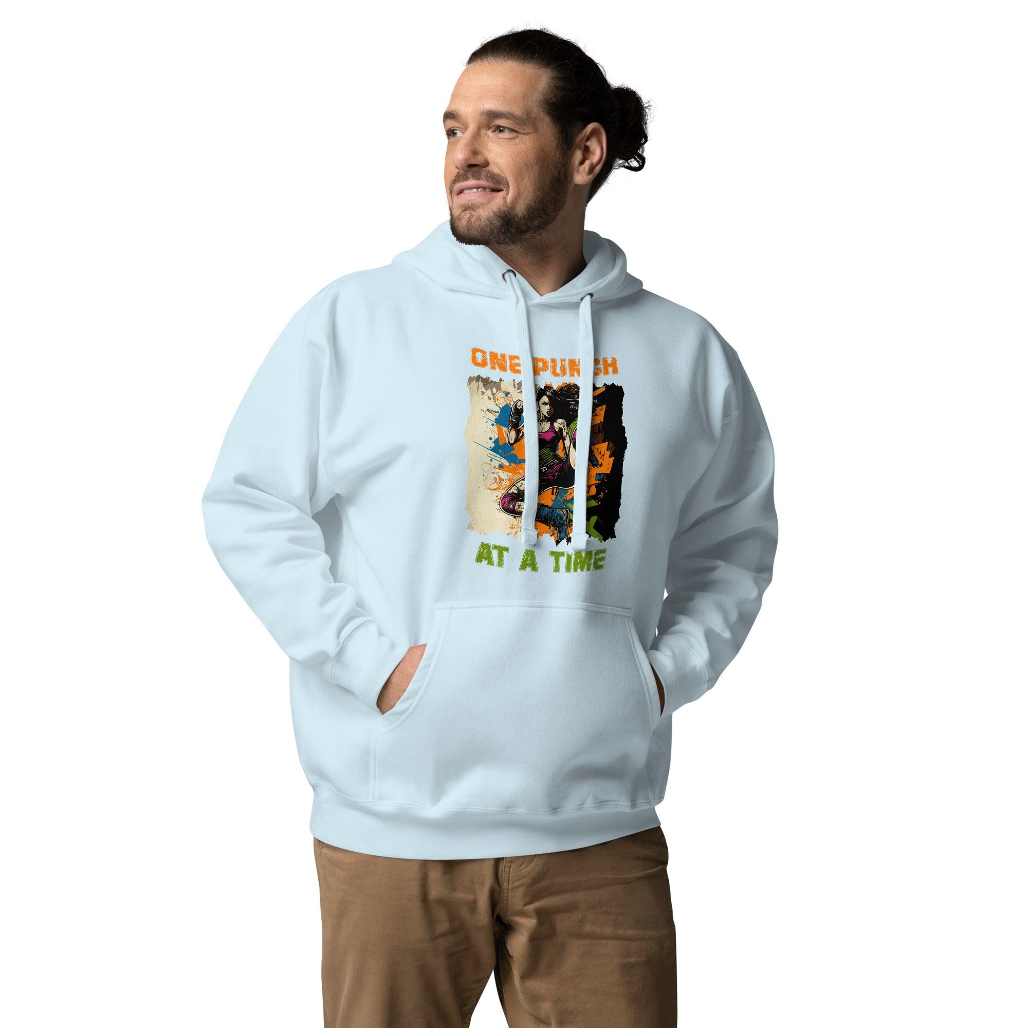 One Punch At A Time Unisex Hoodie - Beyond T-shirts