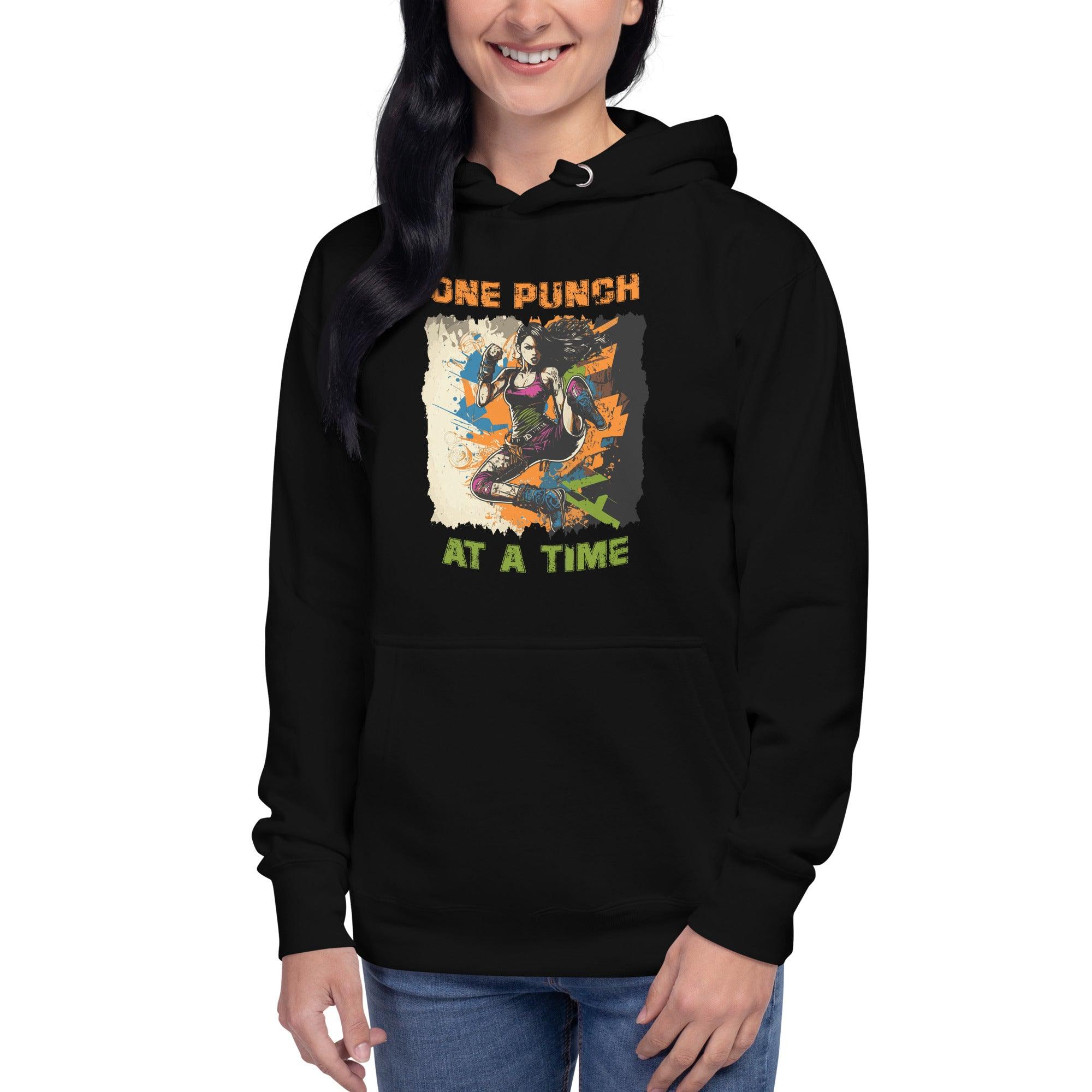 One Punch At A Time Unisex Hoodie - Beyond T-shirts