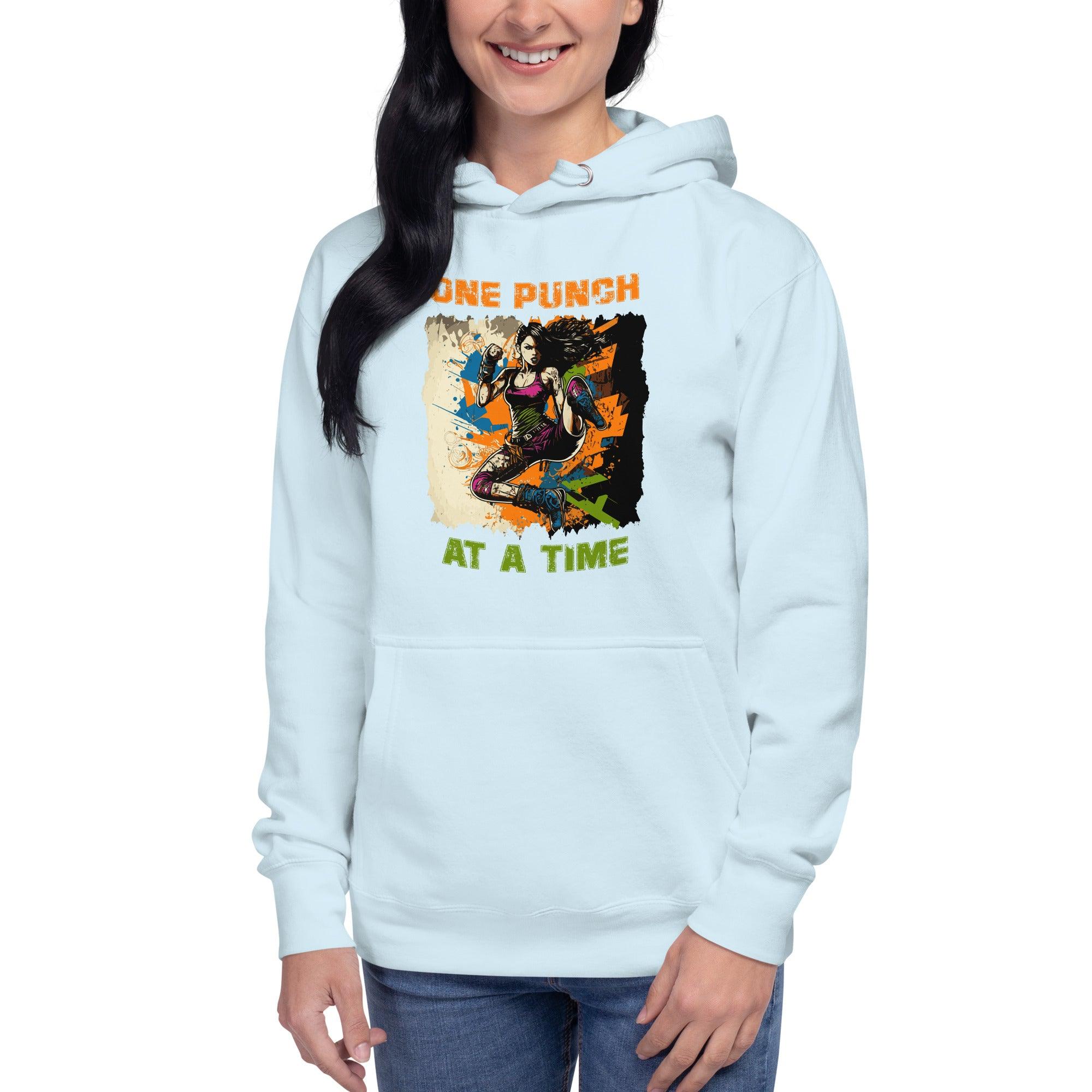 One Punch At A Time Unisex Hoodie - Beyond T-shirts