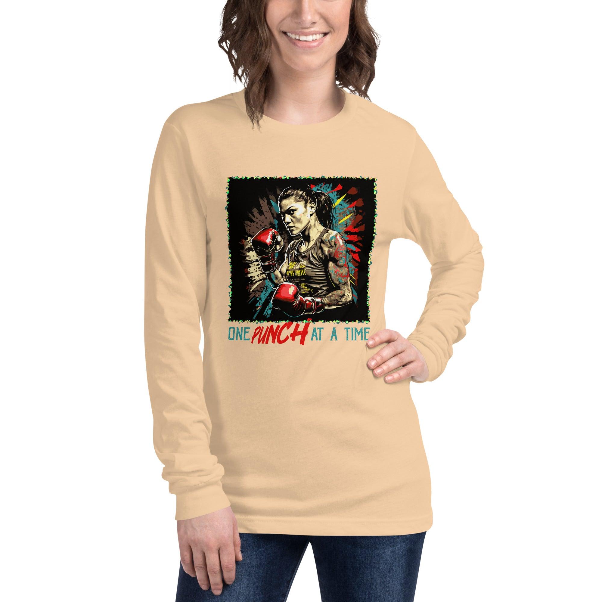 One Punch At A Time Unisex Long Sleeve Tee - Beyond T-shirts