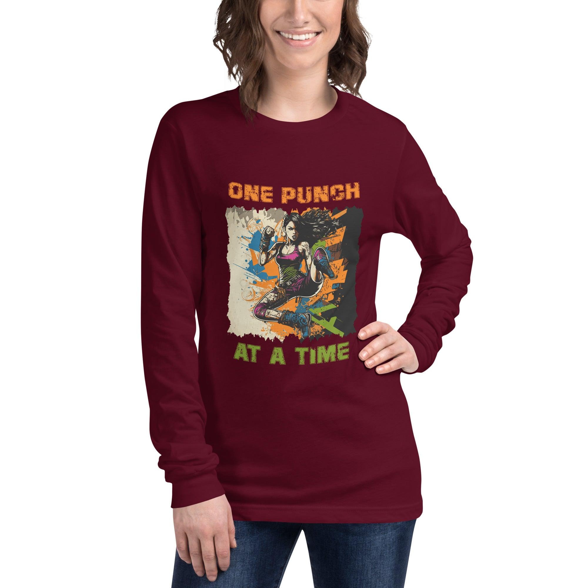 One Punch At A Time Unisex Long Sleeve Tee - Beyond T-shirts