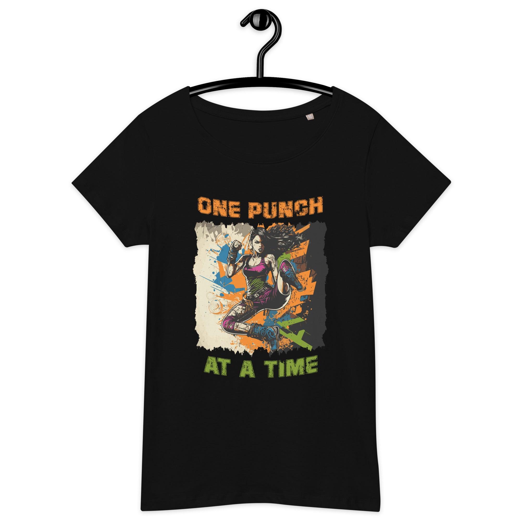 One Punch At A Time Women’s Basic Organic T-Shirt - Beyond T-shirts