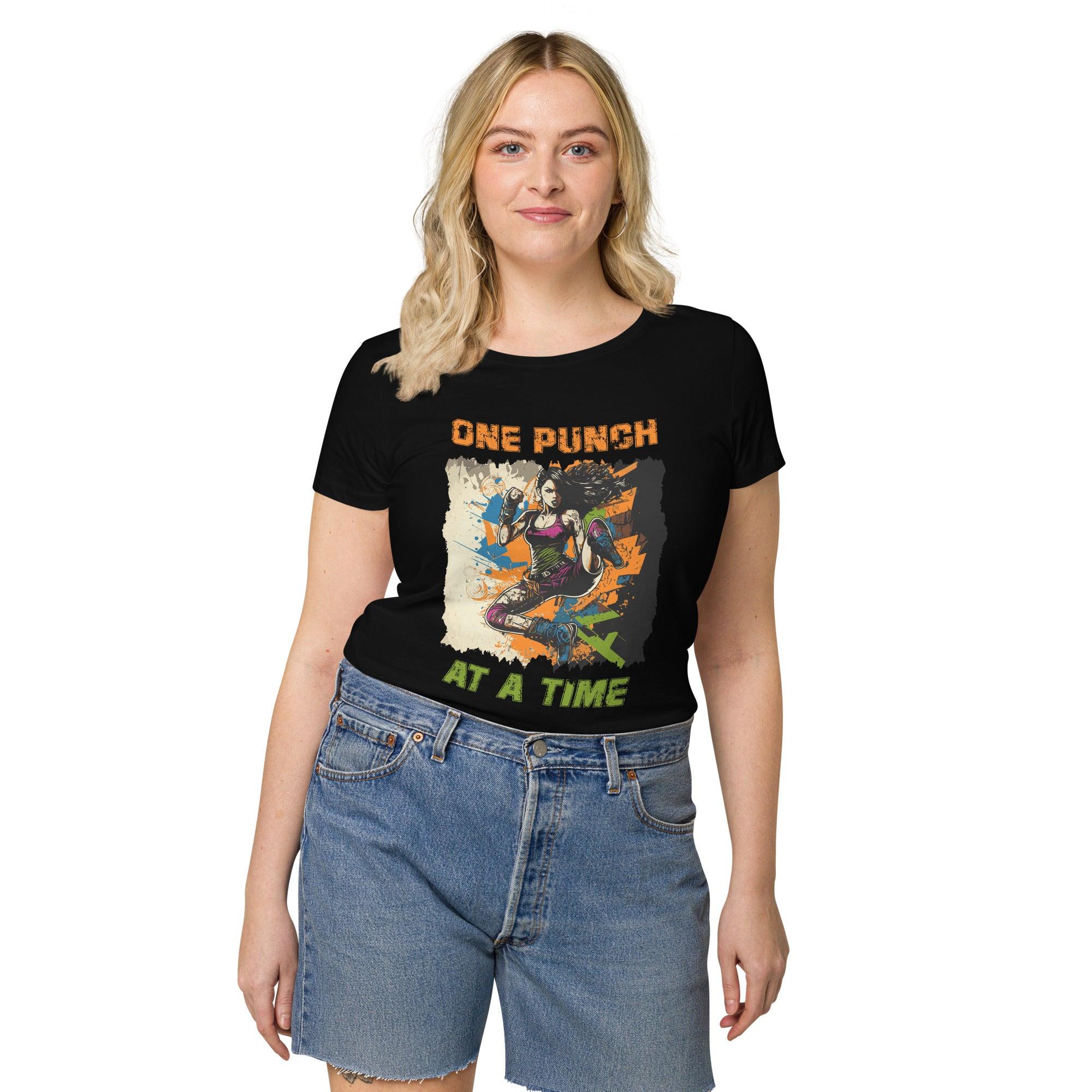 One Punch At A Time Women’s Basic Organic T-Shirt - Beyond T-shirts