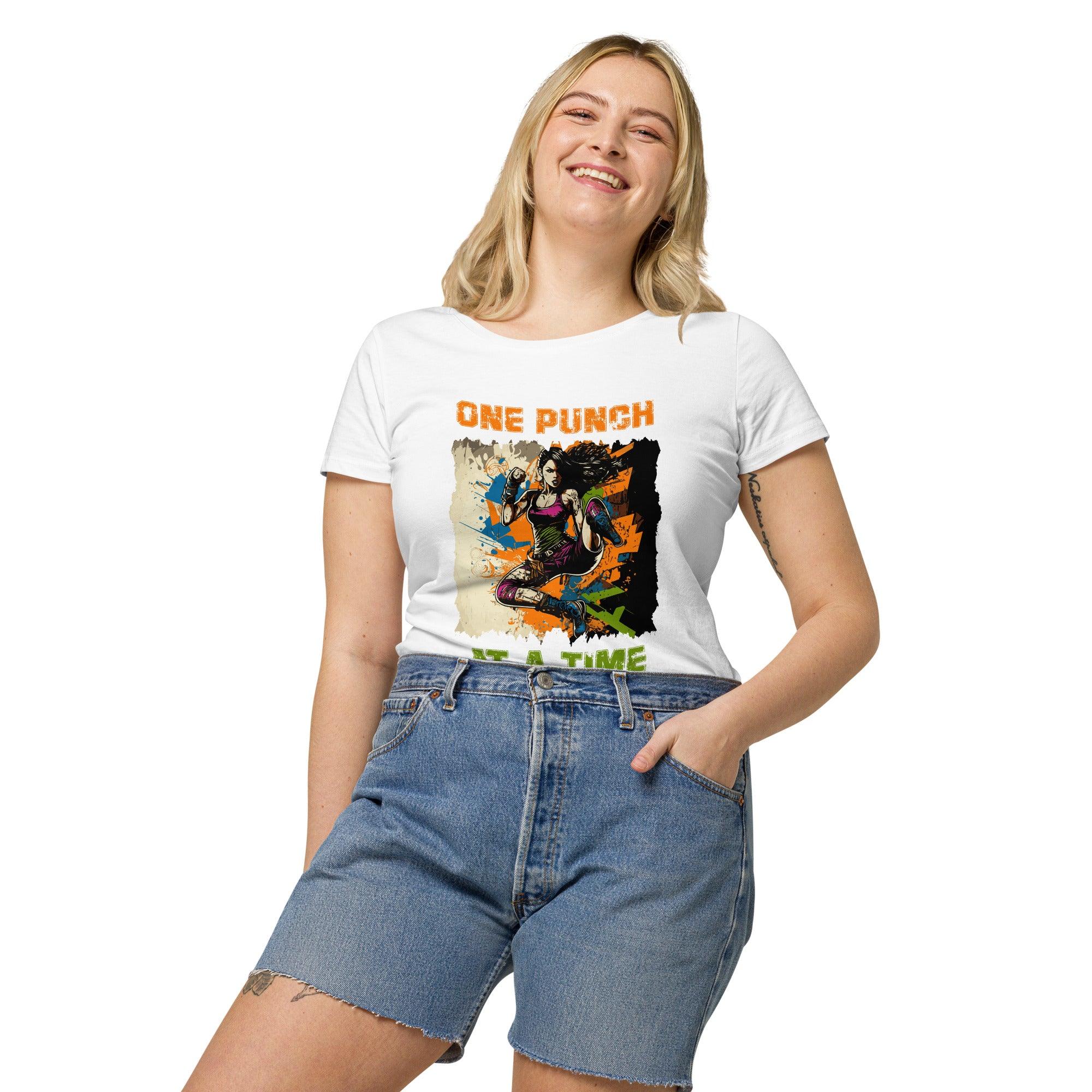 One Punch At A Time Women’s Basic Organic T-Shirt - Beyond T-shirts